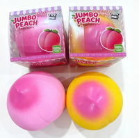 Jouet en peluche géant de 45 cm en PU à rebond lent, grande taille, fruits (banane, fraise, raisin, carotte, fromage), jouet anti-stress à presser