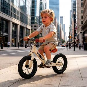 Vélo d'équilibre avec cadre en alliage de magnésium, 12/14 pouces, jantes en aluminium, certifié EN71 pour enfants - Product Image 2