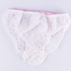 Confezione da 6 Mutandine Monouso per Donne, Biancheria Intima da Viaggio, Mutande Premaman e Postparto, Set di Slip per Ragazze - Product Image 1