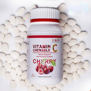 युवा 1000 मिलीग्राम चबाने योग्य जटिल विटामिन खनिज टैबलेट प्राकृतिक फल स्वाद प्रतिरक्षा त्वचा वयस्क थोक आपूर्ति का समर्थन करता है - Product Image 5