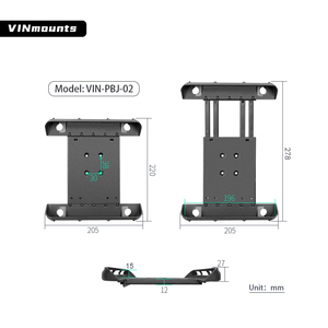 Universal 10 - 11 Inches Tablet <b>Holder</b> <b>Car</b> Tablet Bracket Tablet Stand Rotatable for Apple <b>iPad</b> Gen 1-4 and More VIN-PBJ-02 - Product Image 2