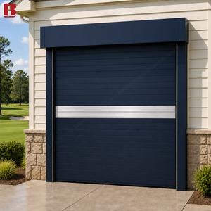 Porte à enroulement rapide Bolang Turbo, résistante aux impacts, anti-ouragan, avec serrure à code personnalisée, robuste, pour entrepôt, <span class=keywords><strong>garage</strong></span> automobile - Product Image 1