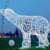 Prix d'usine – Nouvelles décorations LED 3D sur le thème du Nouvel An pour Noël, mariages et maisons – Éclairage extérieur IP65 pour parcs et places publiques