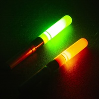 2pcs pêche en mer bâton lumineux électronique bicolore lumière de nuit bâton lumineux gros ventre lampe flottante accessoires flottants