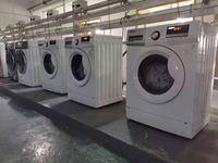 Lave-linge à laver pliable avec sèche-linge, produit de fabrication professionnelle à économie d'énergie, 12KG