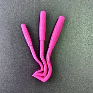 Haustier 3 Stück ABS Kunststoff Haustier Reinigungs mittel Haken Kratzen Zecken Werkzeug Floh Laus Entferner Schmerzfrei Schnelle Zecken entferner - Product Image 2