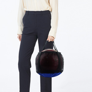 Mesh <b>Bowling</b> Tote Bag With Polyester Lining For Daily Use - Product Image 1