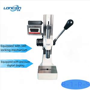 Nueva <span class=keywords><strong>Prensa</strong></span> Mecánica <span class=keywords><strong>Manual</strong></span> Longxin BHP-1R-S Tipo Rack con Función <span class=keywords><strong>de</strong></span> Autobloqueo Opcional y Pantalla Digital <span class=keywords><strong>de</strong></span> Presión - Product Image 1