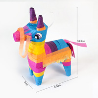 Handmade A10-Mini Pinata Birthday Party Banquet Gathering Candy Gift Box Toy Game Props Wholesale