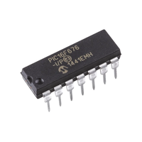 100% nuevos microcontroladores originales de 8 bits 1.75kB Flash 20 MHz 12 I/O 2V a 5,5 V PDIP-14 1/P 8bit MCU PIC16F676-I/P