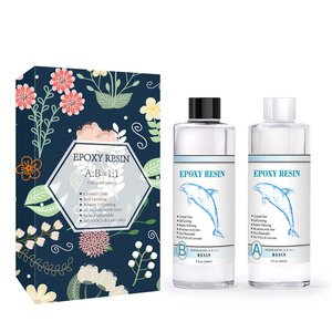 Resina epoxi Factory 820 de 16 oz, pegamento AB de alta transparencia y resistencia al amarilleamiento para revestimiento de pisos, manualidades y acabado. - Product Image 1
