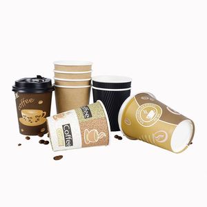 แก้วกระดาษสำหรับเครื่องดื่มกาแฟชาขายดีในตะวันออกกลาง - Product Image 2
