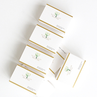 Boîtes à parfum pliables personnalisées, élégantes, en feuille d'or, portables, réutilisables, recyclables, avec impression CMJN et emballage en papier