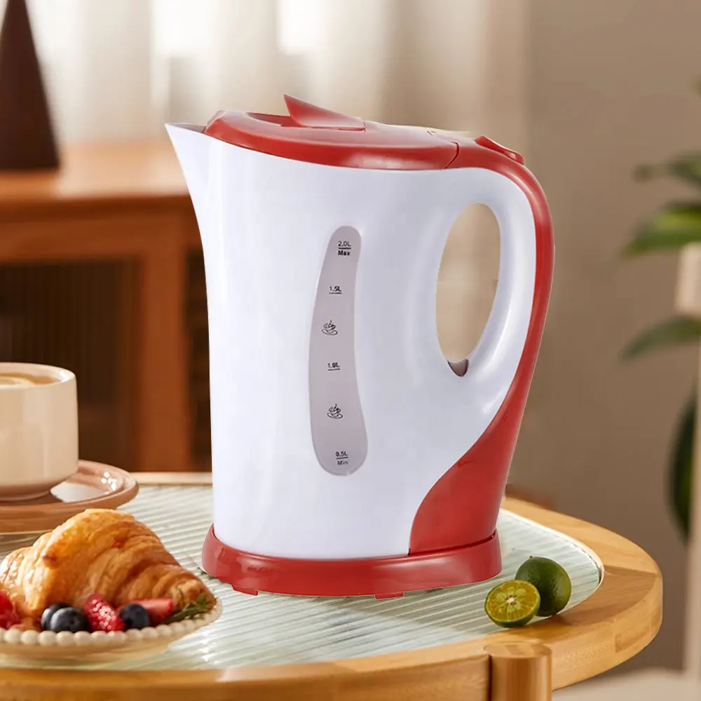 1.8L Portable Electric Water Kettle Wholesale Plastic Hotel Electric Kettle
