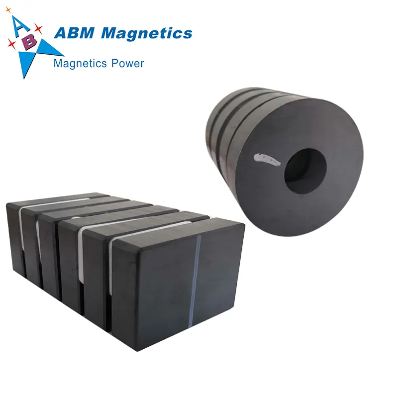 Ferrit magnet 40*20*10mm OD60 X ID32 X 10mm Große C8 Keramik ring magnete Y35 Keramik ferrit Magnets tange Ring block Scheiben bogen