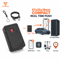 Rastreador GPS Inalámbrico para Vehículos Personales, Servidor Privado Compacto de 57x35x19mm, Alerta en Tiempo Real