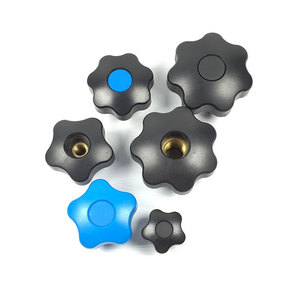 Perilla de ajuste industrial de plástico con mango en forma de estrella, tipo Torx, 6-32, 8-32, 8-40, 10-40, 10-50, 12-63 - Product Image 1