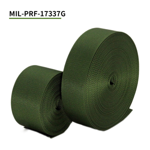 Correas Tácticas de Nailon de 3/4 y 1 Pulgada, Color Verde Coyote, Especificación Militar Mil-W-17337, Fabricante Jingyetex, OEM ODM - Product Image 1
