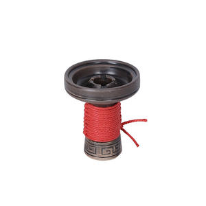 Clásico árabe Rusia alemán Hookah cerámica tazón cabeza alambre bobinado Shisha accesorios Hookah salón Bar Café Club fiesta Hookah - Product Image 2