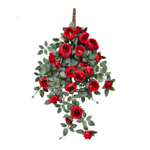 Guirnaldas de Rosas Artificiales Lanting, Flores de Seda para Colgar en la Pared, Alta Simulación, Decoración del Hogar, Accesorios de Fotografía - Product Image 5