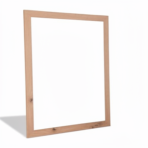 Cadre photo artisanal en bois de manguier personnalisé, bords épurés, finition mat, écologique, résistant aux UV, durable et léger - Product Image 1