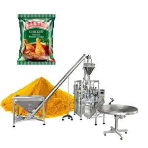 Automatic garam masala spice pouch packaging packing machine