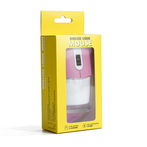 Cadeau de bureau souris acrylique ABS papeterie figurine en plastique créative cadeau souris sans fil intelligente animale flottante transparente - Product Image 3