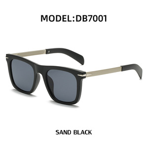 Gafas de sol con montura cuadrada Dfashion, material de PC, protección Uv400, gafas de sol unisex para exteriores, gafas de sol de clase 2, embalaje en caja - Product Image 5