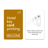 Ultralight EV1 F08 1K RFID PVC Mini Tag Waterproof Hotel Key Card Encryption Ving Lock Secure NFC Access Hospitality Door Locks