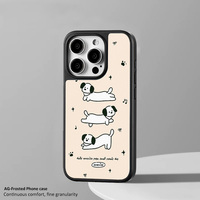 Coque de téléphone magnétique dessin animé pour Iphone16 16pro/promax 15 15promax/14Promax/14pro 14/13 13pro 12 11 coque Texture en Fiber de carbone
