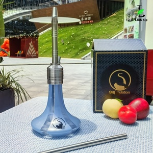 Juego de Mini Hookah de <span class=keywords><strong>Steamulation</strong></span> de alta calidad completamente Original, 39cm, acero inoxidable, fiesta, Club, Bar, cafetería, Hookah, salón, Shisha - Product Image 1