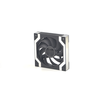 Nouveau Style 120mm ARGB lumière LED PC ventilateur de refroidissement roulement hydraulique noir pour boîtier d'ordinateur de jeu dissipateur thermique en plastique