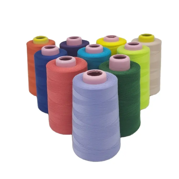 Polyester Yarn for Knitting Manufacturer High Quality Durable Using Various China Polyester Sewing Thread 100% Polyester Spun