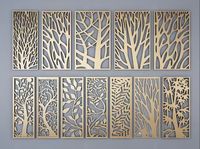 Fabricant de cloisons métalliques architecturales, motifs et dimensions personnalisés pour les espaces commerciaux