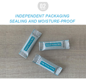 Venda quente Neti Pot <span class=keywords><strong>Sinus</strong></span> Rinse Salt Adulto e Crianças Enxaguar Pacotes Salinos para Nariz Cleaner - Product Image 5