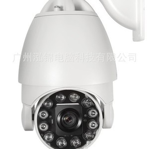 Network <b>Camera</b> High Speed Dome Infrared <b>Night</b> <b>Vision</b> Outdoor Plastic Housing 12 Dot Matrix LED Lens Self Selection - Product Image 2