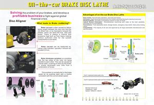 เครื่องกลึงจัดตำแหน่งจานเบรค MST-8700 สำหรับรถยนต์ รับประกันเต็มรูปแบบ - Product Image 4