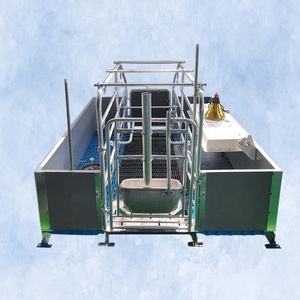 Jaula de Parto para Cerdas Personalizada con Diseño de Puerta Trasera, Superficie Lisa, Acero Galvanizado por Inmersión en Caliente, Larga Vida Útil, para Uso en Granjas Porcinas - Product Image 2