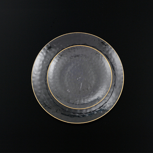 طبق كبير من البلاستيك الشفاف للاستعمال مرة واحدة لحفلات الزفاف طبق زخرفي أنيق - Product Image 2