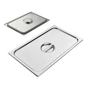 Tapa para Recipiente de Alimentos GN 1/1 de Acero Inoxidable con Sellado Hermético Inox Inox Macel - Product Image 1