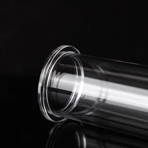 ホウケイ酸ガラス試験管耐熱丸底カスタマイズ可能