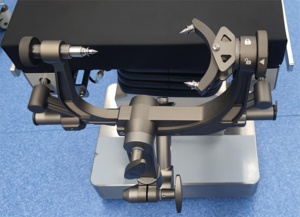 3 Pin braçadeira cabeça crânio para operação neurocirurgia flexível Mayfield Crânio Braçadeira Tractor Cabeça Quadro - Product Image 3
