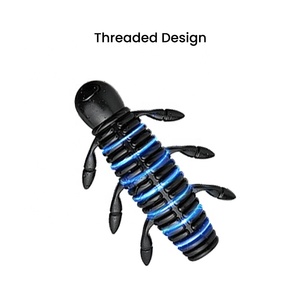 3 colores nuevo 3,5 Cm 0,7G cigarra Pupa <span class=keywords><strong>de</strong></span> patas múltiples cebo suave hundimiento lento patata Bug Road asiático lubina señuelo <span class=keywords><strong>de</strong></span> pesca suave - Product Image 3