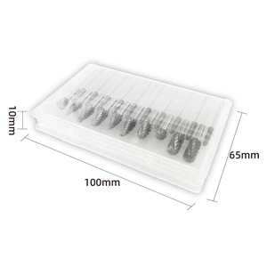 Yunbei Yb – fraises à pointe en carbure, tige droite de 1/8 pouces, pour le travail du bois et la sculpture sur métal, ensemble de 20 pièces - Product Image 2