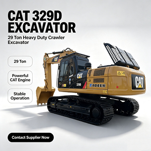 รถขุดตีนตะขาบ Caterpillar CAT 329D มือสอง น้ำหนัก 29 ตัน รถขุดไฮดรอลิกสำหรับงานหนัก ประสิทธิภาพสูง เหมาะสำหรับงานก่อสร้างและงานเหมือง - Product Image 1