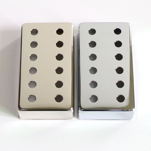 Cubiertas para Pastillas de <span class=keywords><strong>Guitarra</strong></span> Humbucker de Níquel Plateado de 12 Orificios para Kits de <span class=keywords><strong>Construcción</strong></span> de Pastillas Personalizadas, Tienda en Línea - Product Image 2