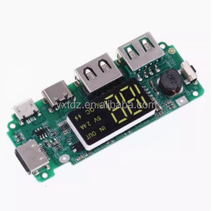 YIXINTAI <span class=keywords><strong>CA</strong></span>-524A двойной USB 5 В 2.4A Type-C USB Мобильный Power Bank 18650 литий-ионный аккумулятор Защитная плата Монтажная плата - Product Image 5