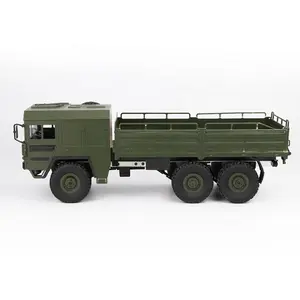 Jjrc Q64 ट्रक 6X6 सैन्य ट्रक मॉडल 1/16 रिमोट कंट्रोल सेना कार लड़कों के लिए