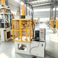 Presse hydraulique à quatre colonnes de petite taille 10T de haute précision avec moteur automatique pour le sertissage de pièces automobiles et le stampage de composants électroniques