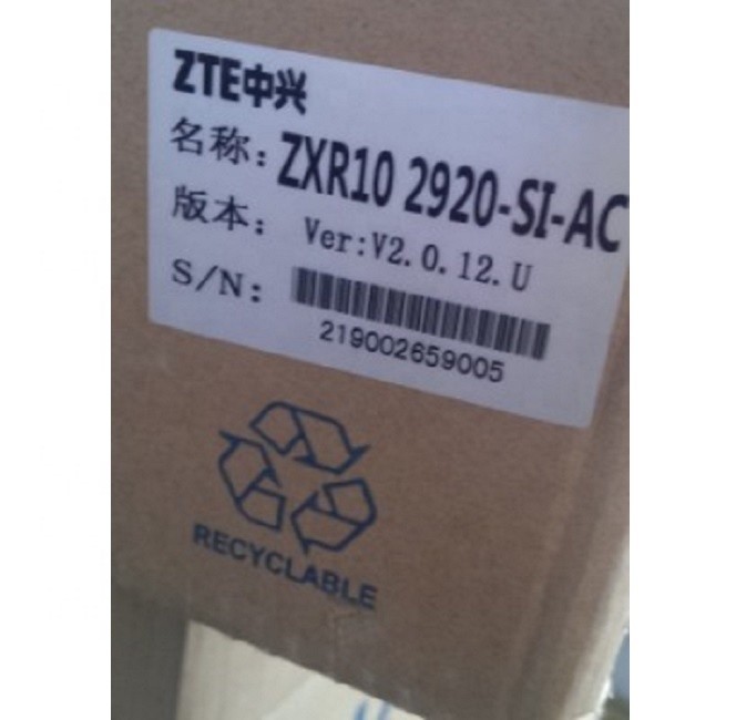 ZXR10 2918E 2928E Switches - Reliable and Efficient Networking